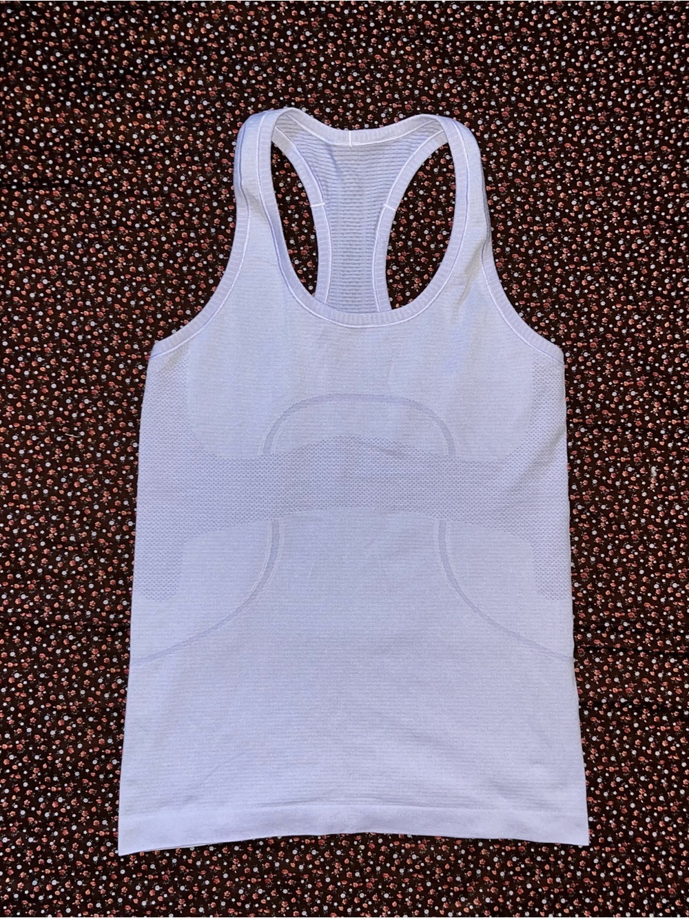 Lululemon Athletica 6 Lilac Purple Swiftly Tech Racerback Run Tank Top Shirt